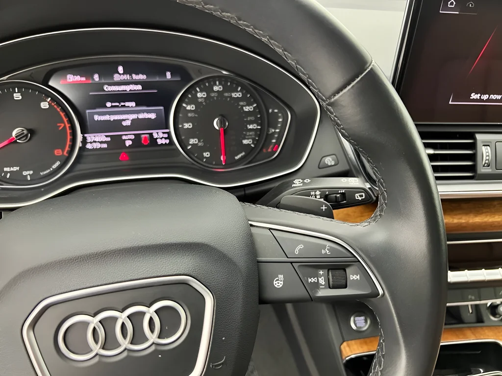 Used 2023 District Green Metallic Audi 45 S line Premium image 12