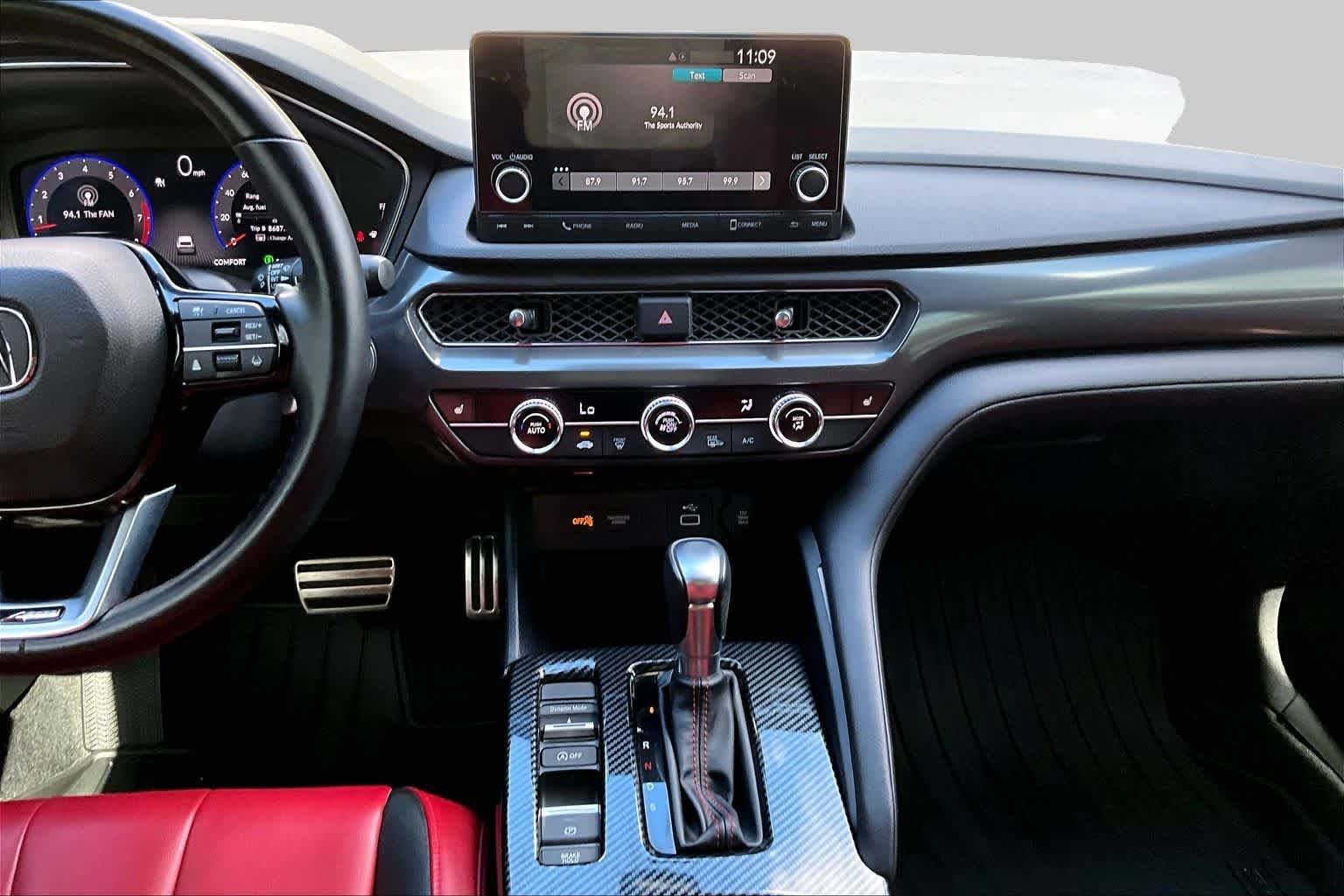 Used 2025 Platinum White Pearl Acura w/A-Spec Package image 7