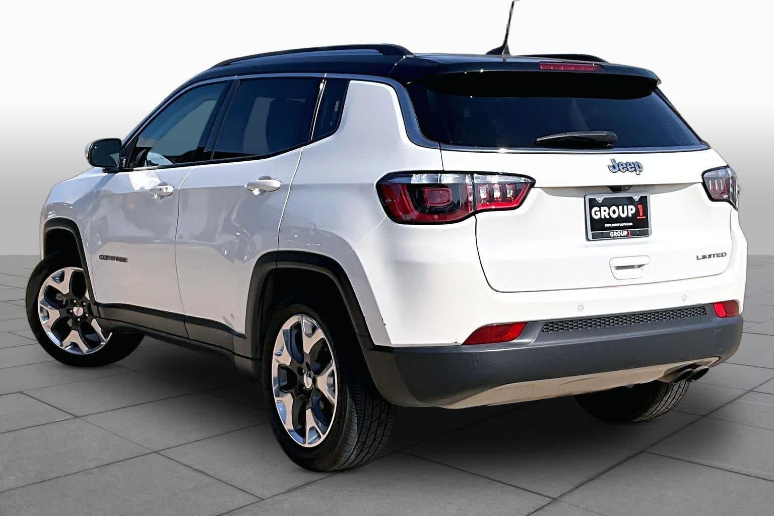 Used 2019 White Clearcoat Jeep Limited image 12