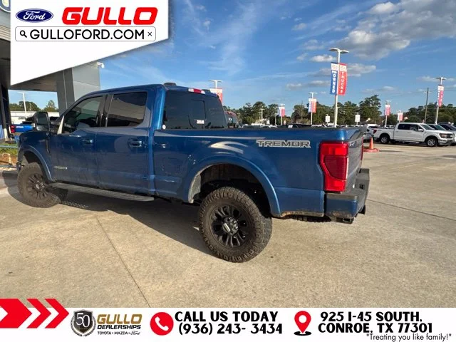 Used 2022 Atlas Blue Metallic Ford Lariat image 10