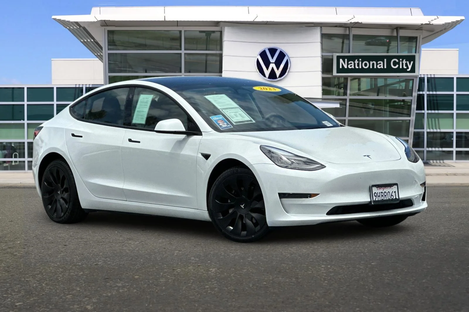 Used 2023 Tesla Model 3 Base with VIN 5YJ3E1EA1PF608305 for sale in National City, CA