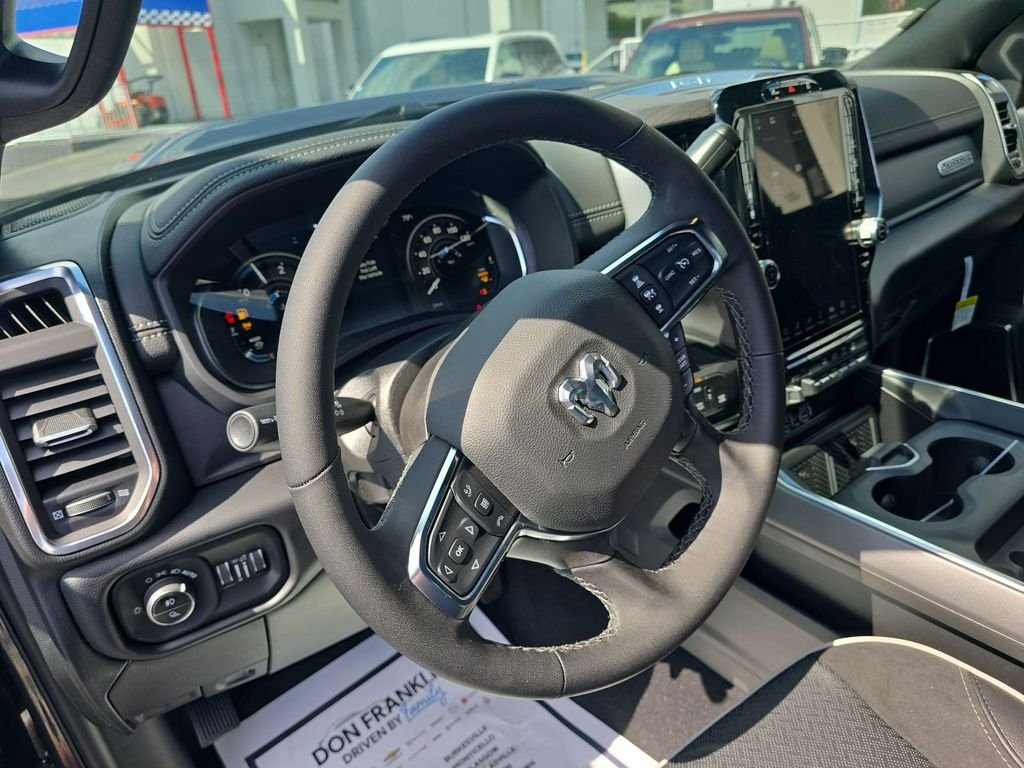 New 2026 Forged Blue Metallic Exterior Paint RAM Laramie image 15