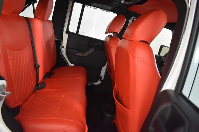 Used 2017 White Jeep Unlimited Sport image 16