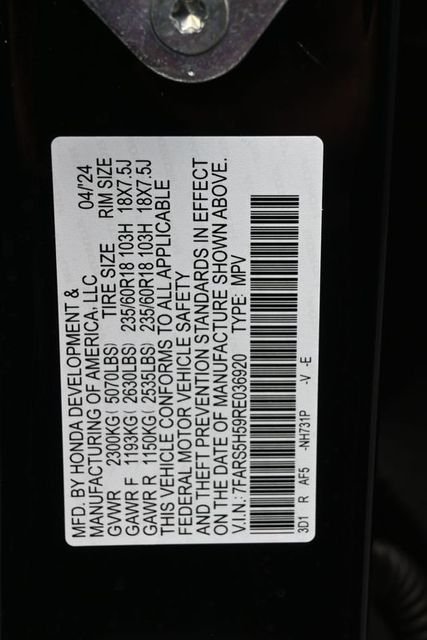 Used 2024 Crystal Black Pearl Honda Sport image 19