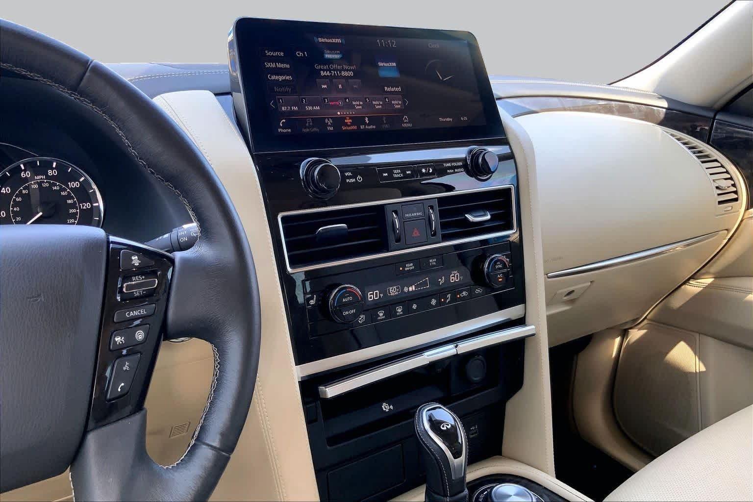 Used 2022 Moonstone White INFINITI LUXE image 7