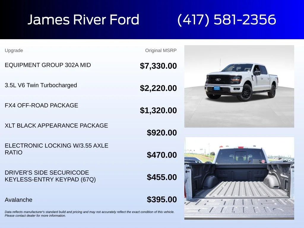 New 2026 Avalanche Ford XLT image 5