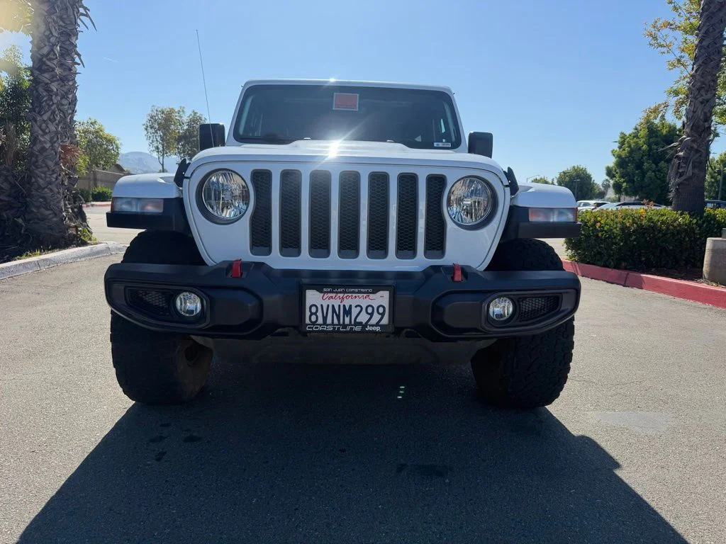 Used 2021 White Jeep Unlimited Rubicon image 3