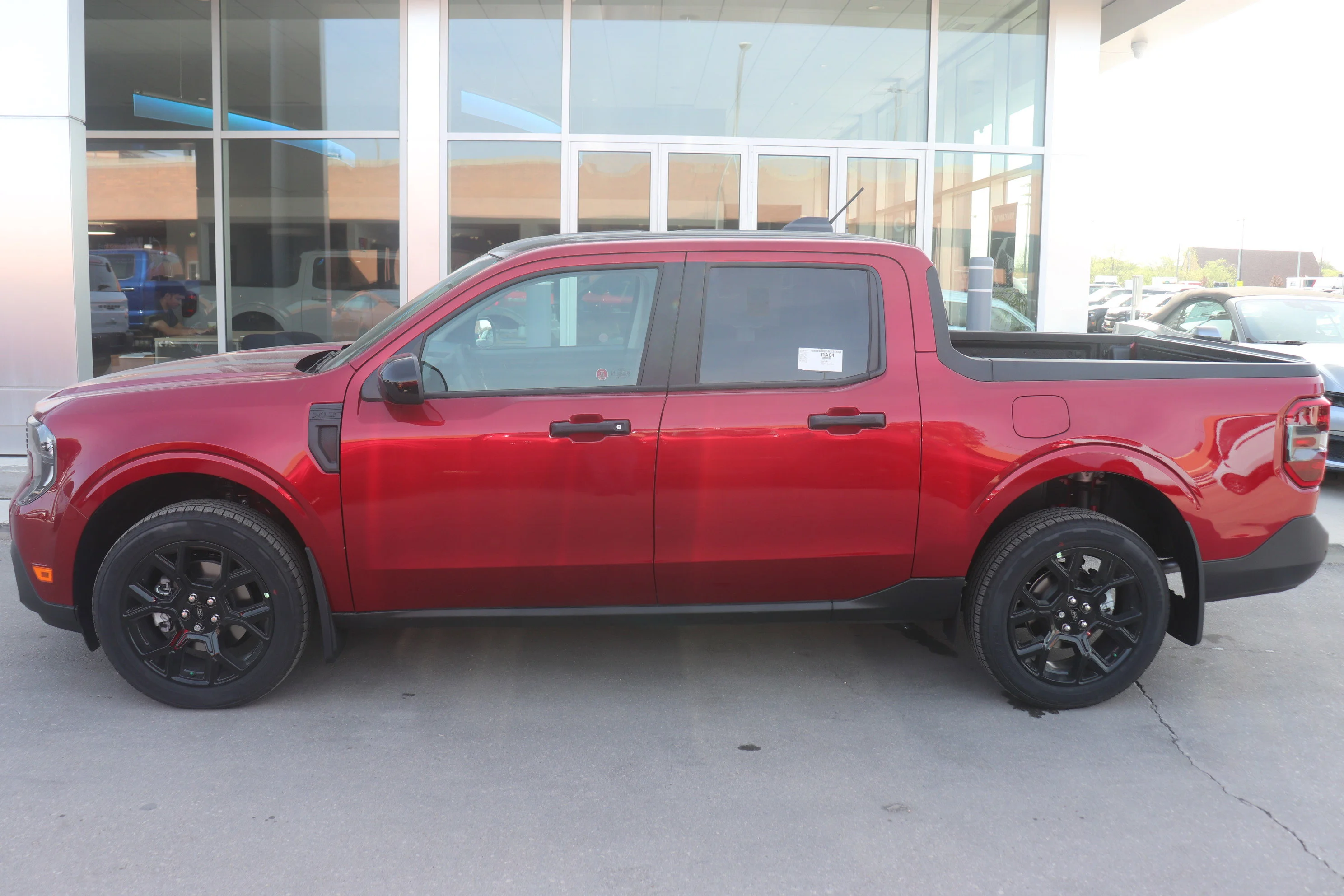 New 2026 RUBY RED METALLIC TINTED CC Ford XLT image 3