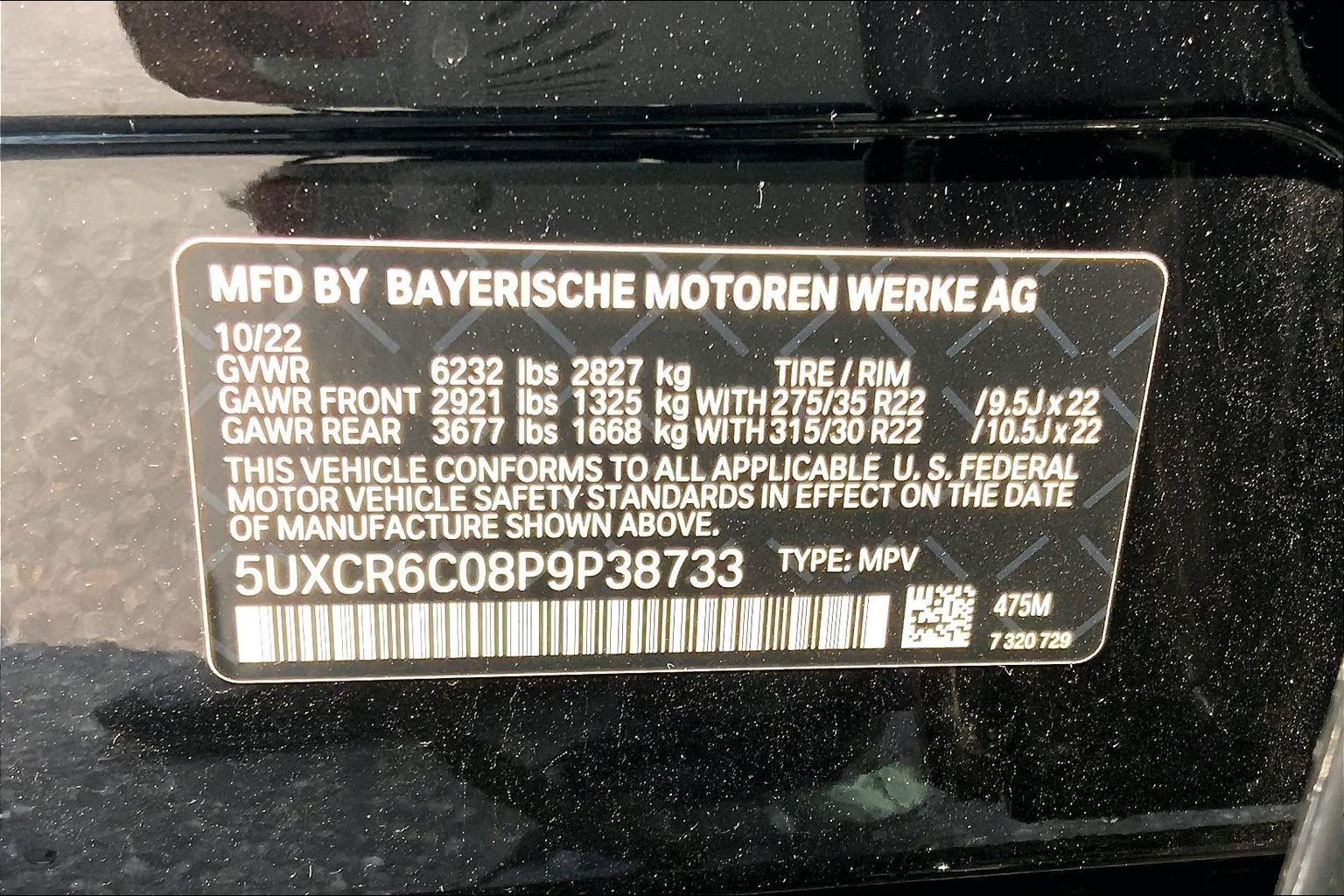 Used 2023 Black Sapphire Metallic BMW xDrive40i image 33