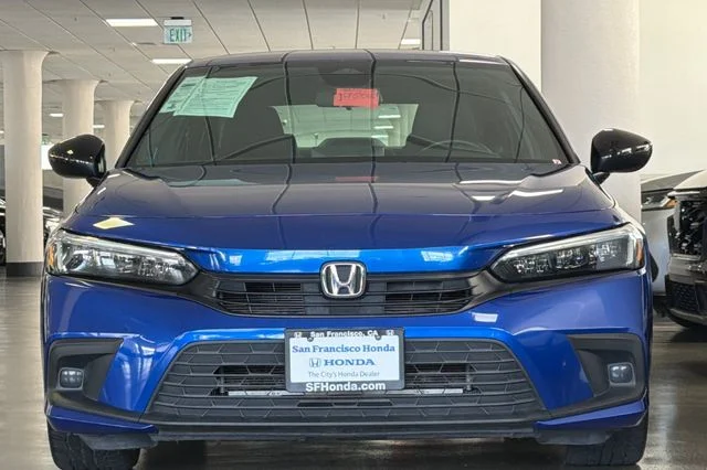 Certified Used 2023 Aegean Blue Metallic Honda Sport image 12