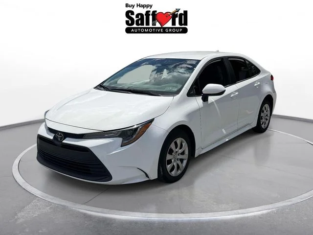 Certified Used 2024 White Toyota LE image 1