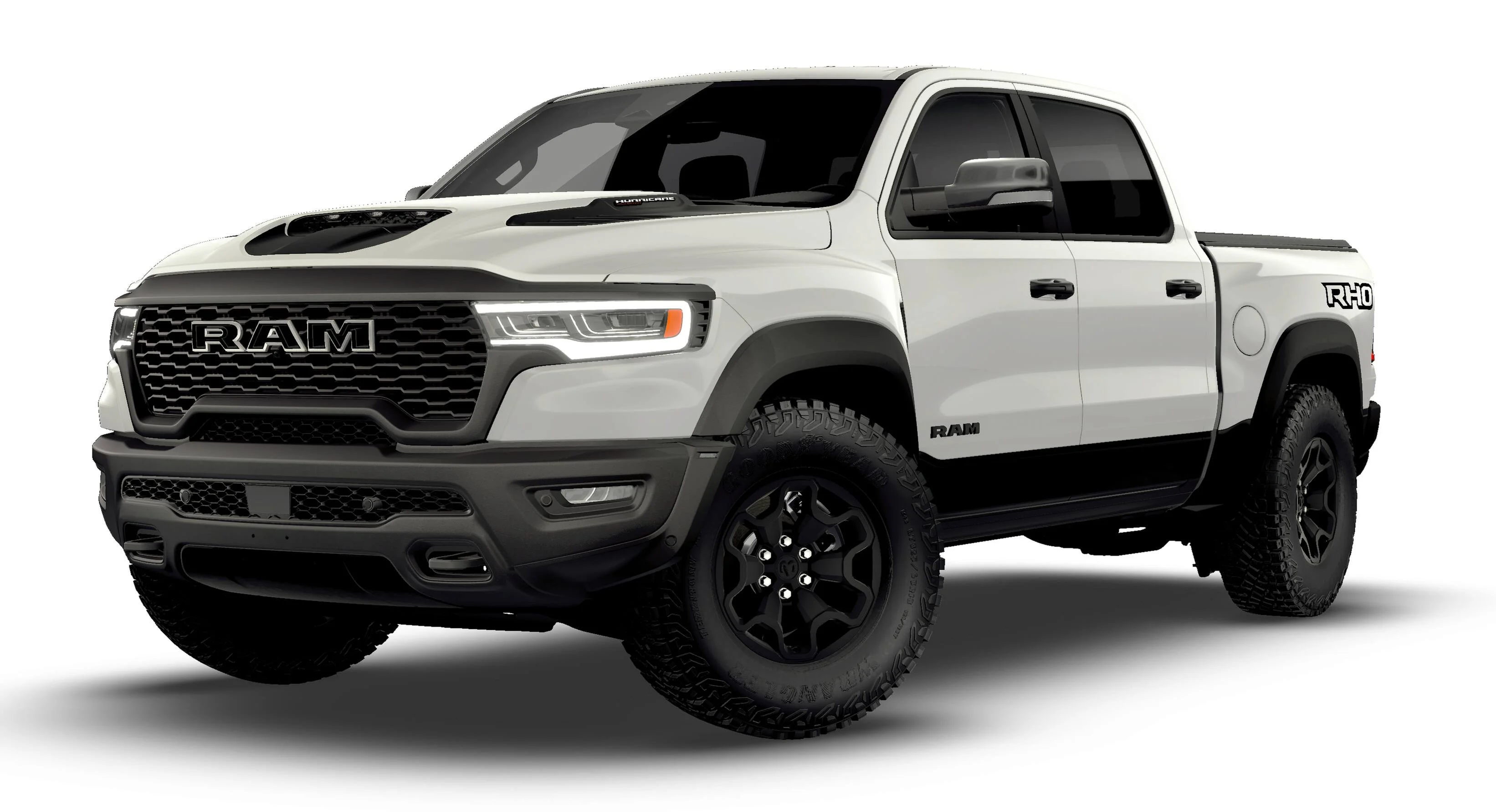 New 2026 Bright White Clear-Coat Exterior Paint RAM RHO image 13