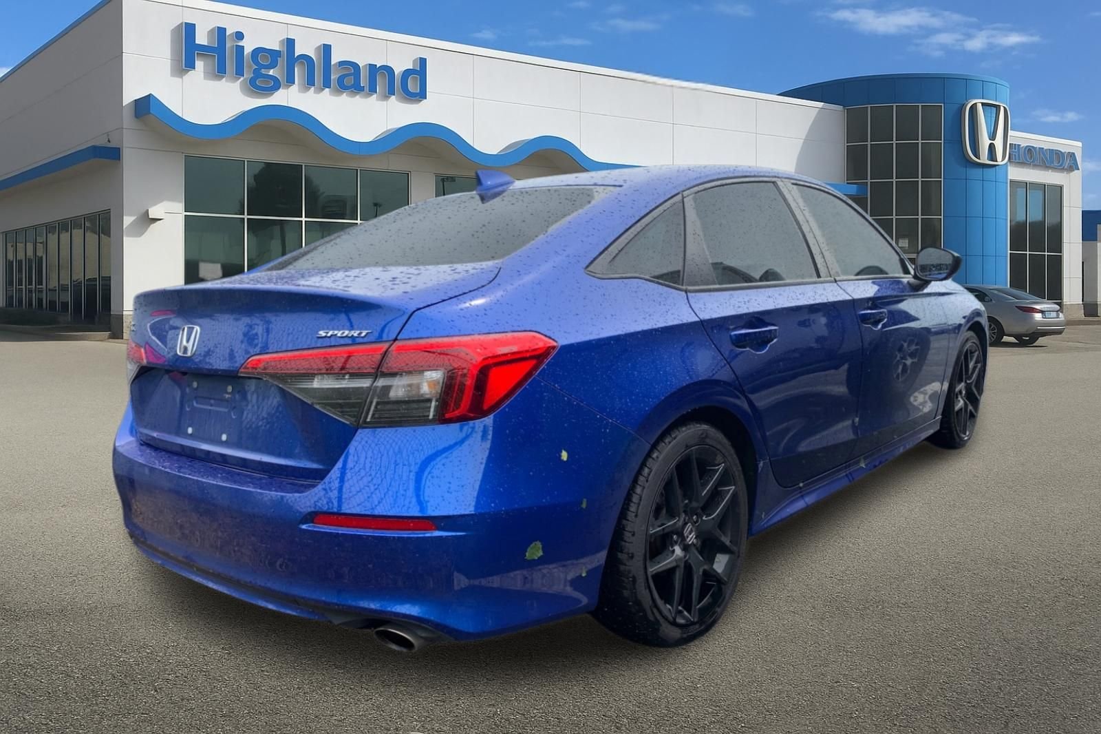Certified Used 2023 Blue Honda Sport image 3