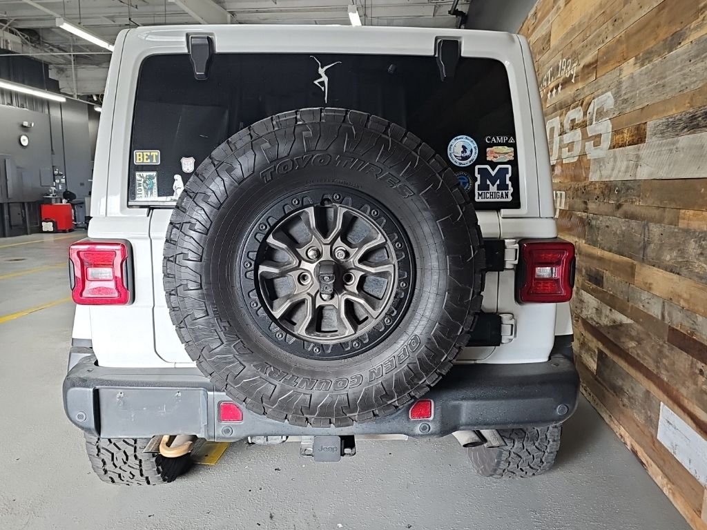 Used 2021 Bright White Clearcoat Jeep Unlimited Rubicon 392 image 5