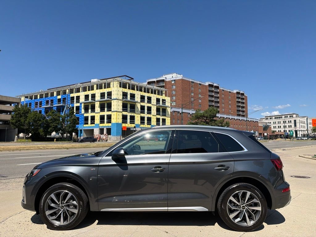 Used 2023 Gray Audi 45 S line Premium image 8