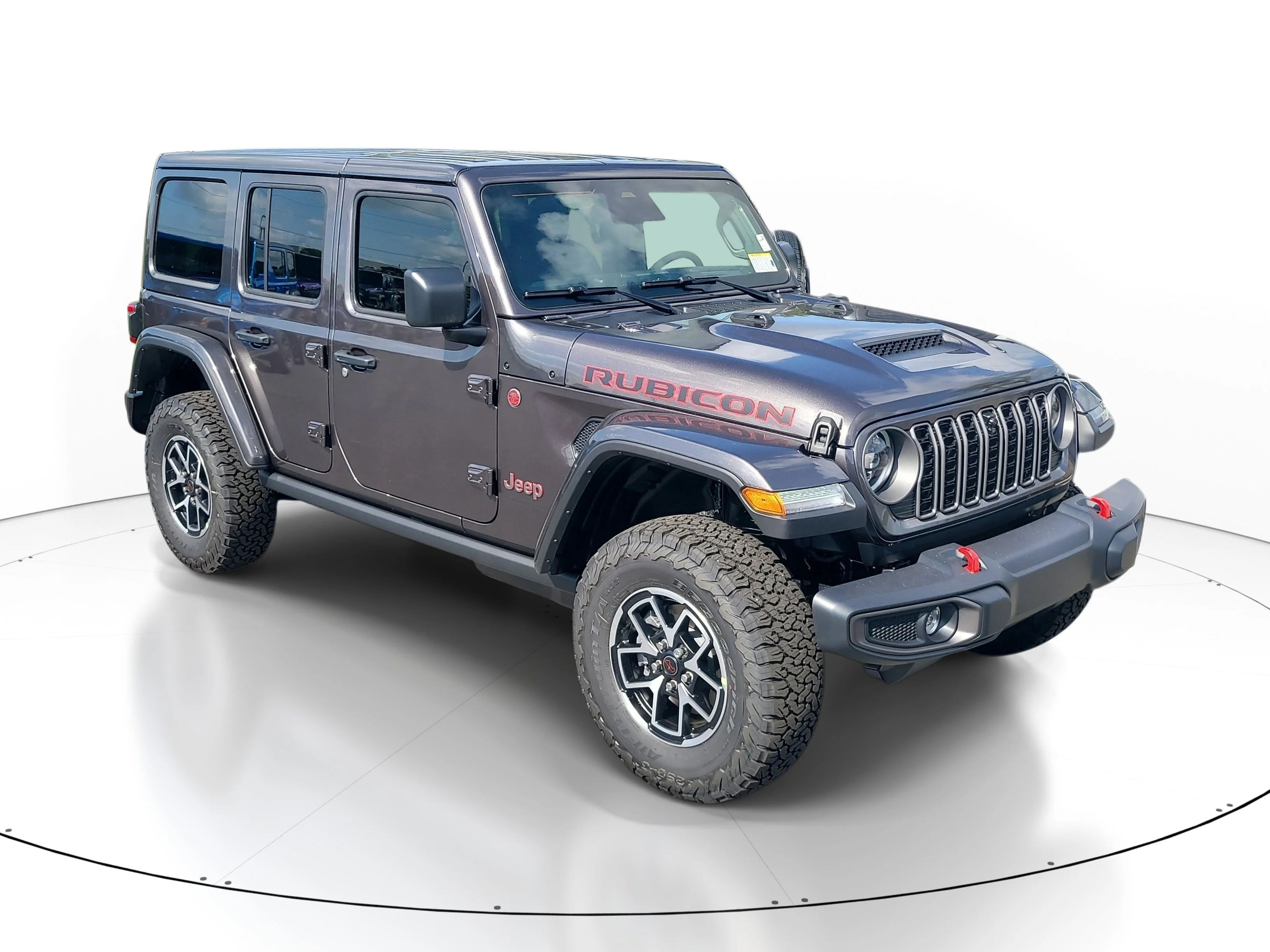 New 2026 Granite Crystal Metallic Clearcoat Jeep Rubicon image 1