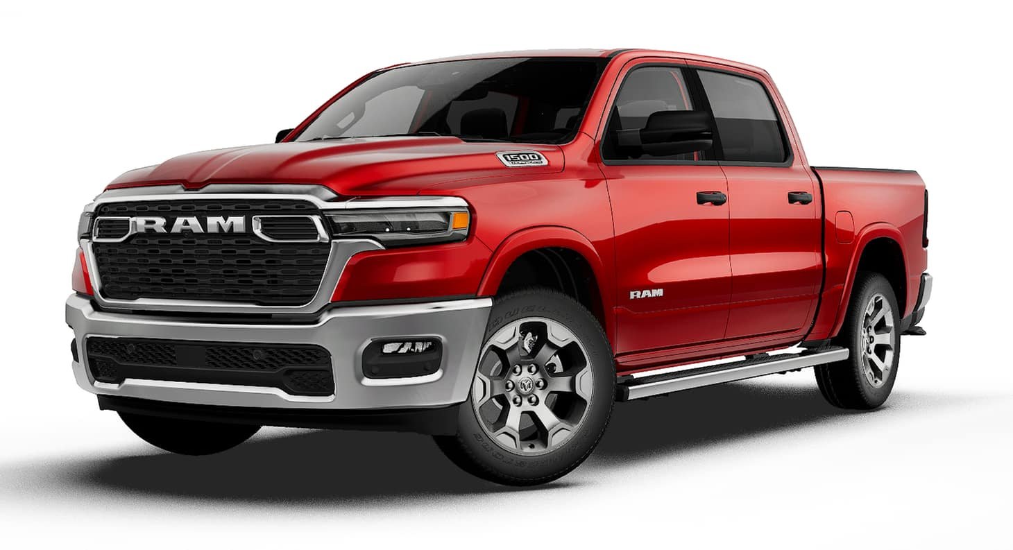 New 2027 Molten Red Pearl-Coat Exterior Paint RAM Big Horn/Lone Star image 13