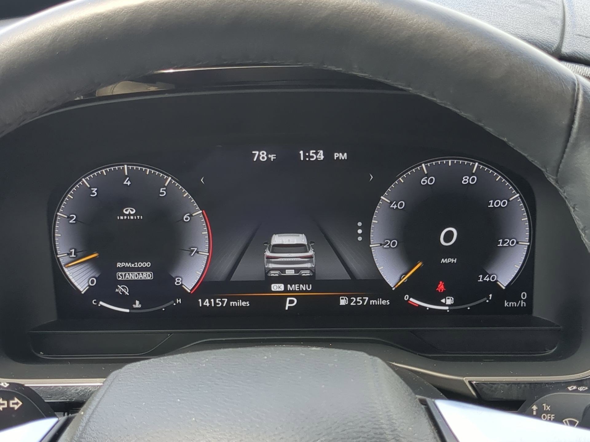 Used 2025 Warm Titanium INFINITI LUXE image 14