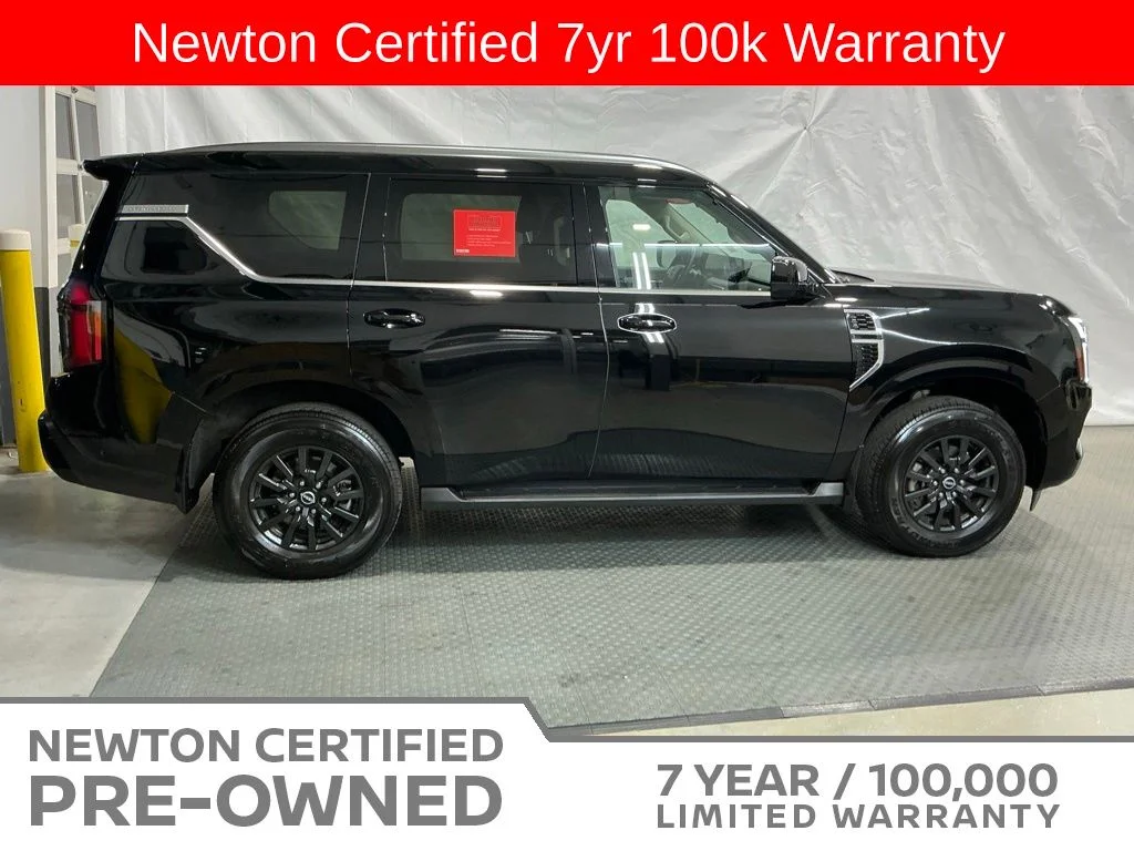 Certified Used 2025 Super Black Nissan SV image 4