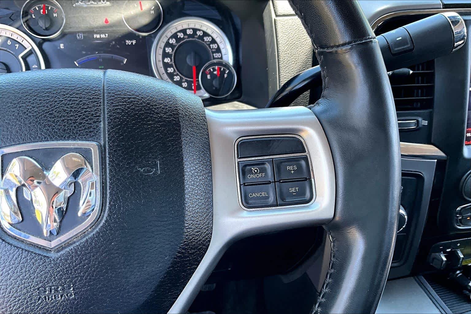 Used 2018 Granite Crystal Metallic Clearcoat Ram Laramie image 24