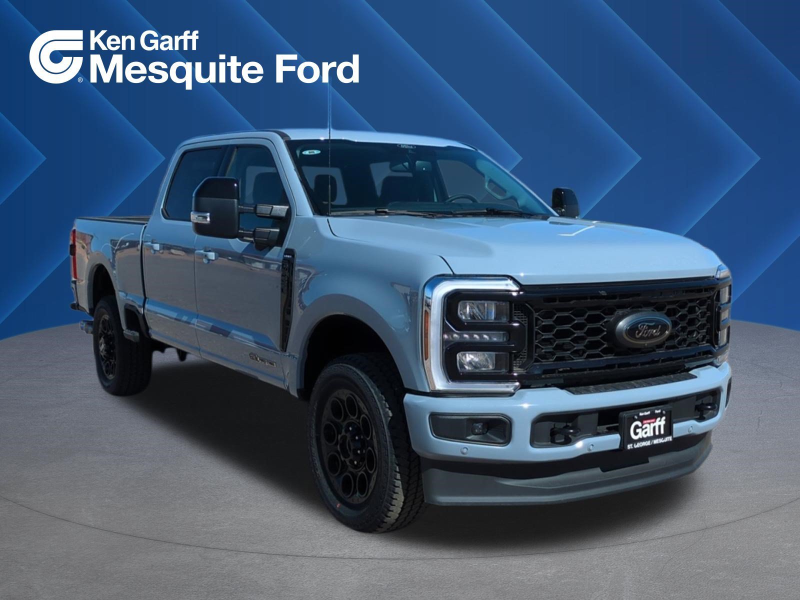 New 2026 Glacier Gray Metallic Tri-Coat Ford LARIAT image 1