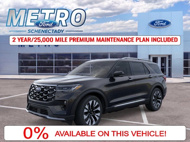 New 2026 Agate Black Metallic Ford Platinum image 2