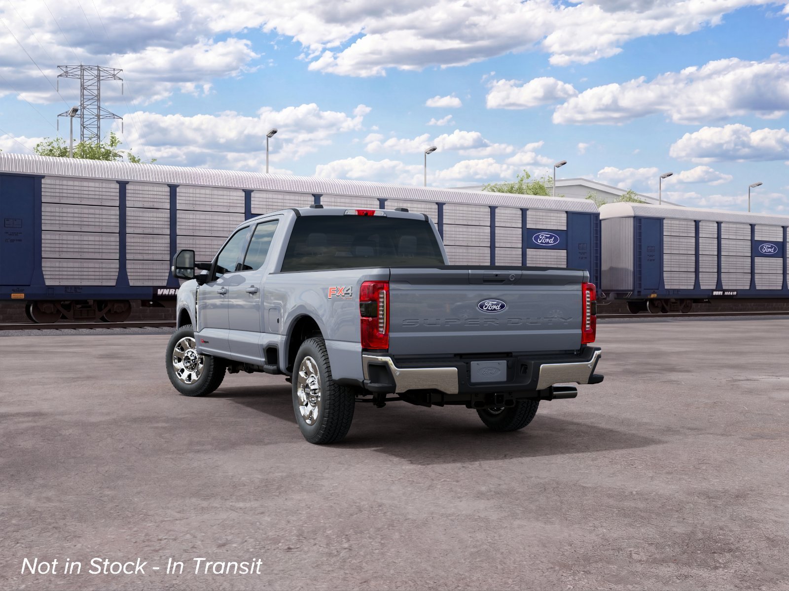 New 2027 Glacier Gray Metallic Tri-Coat Ford F-250® Lariat® image 8