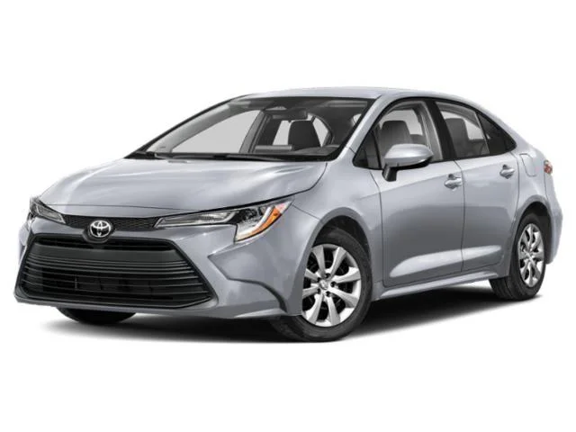 Used 2024 Midnight Black Metallic Toyota LE image 1