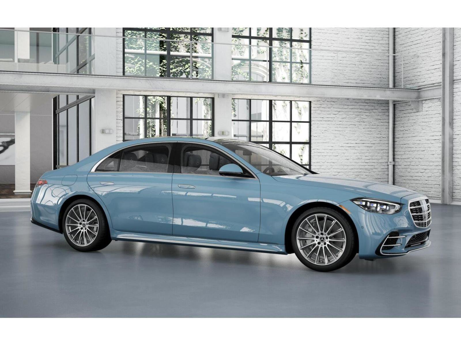 New 2026 MANUFAKTUR China Blue Mercedes-Benz S 580 image 14