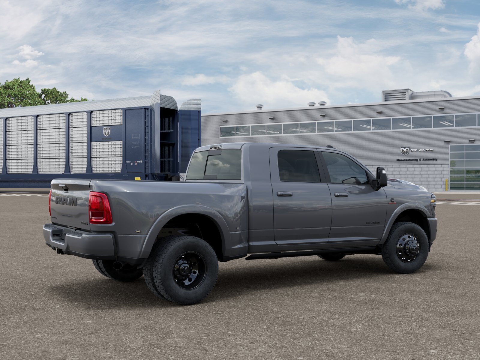 New 2026 Ceramic Gray Clear-Coat Exterior Paint RAM Limited image 2