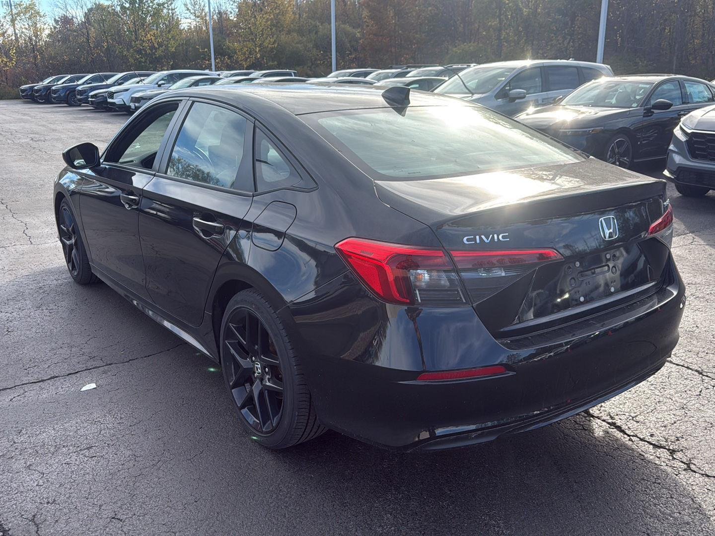 Used 2024 Crystal Black Pearl Honda Sport image 9