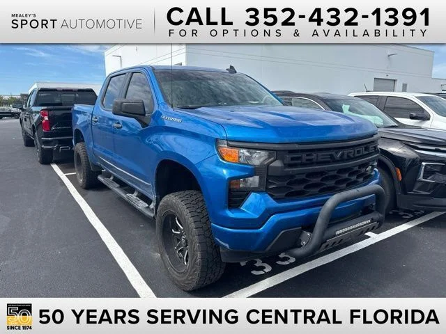 Used 2022 Blue Chevrolet Custom image 1