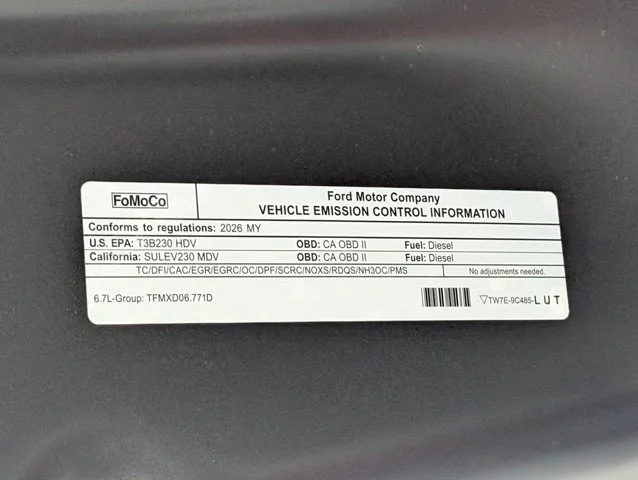 New 2026 Carbonized Gray Metallic Ford F-350® XL image 68