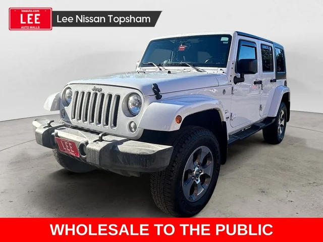 2018 Jeep Wrangler JK Unlimited Sahara 4x4