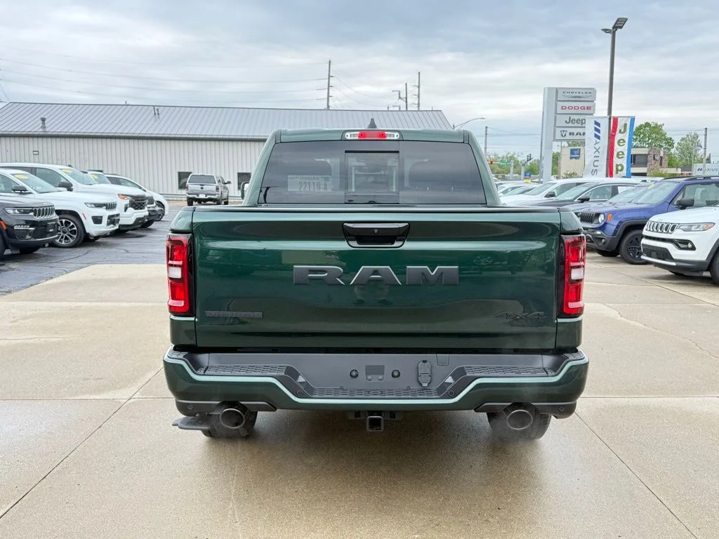 New 2026 Serrano-Green Metallic Exterior Paint RAM Big Horn/Lone Star image 6