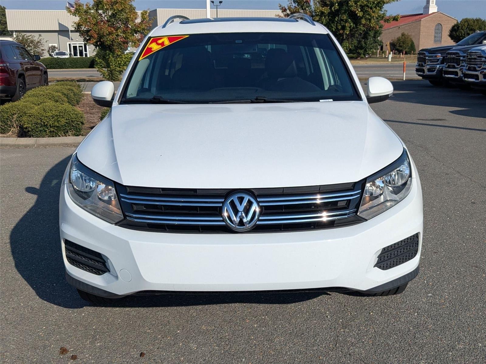 Used 2017 Volkswagen Tiguan Wolfsburg Edition with VIN WVGRV7AX3HK022504 for sale in Goldsboro, NC