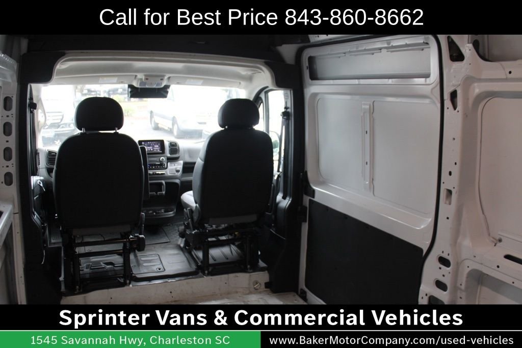 Used 2025 Bright White Clearcoat Ram High Roof image 31
