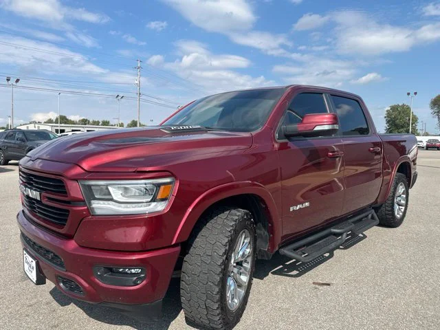 Used 2021 Delmonico Red Pearlcoat Ram Laramie image 35