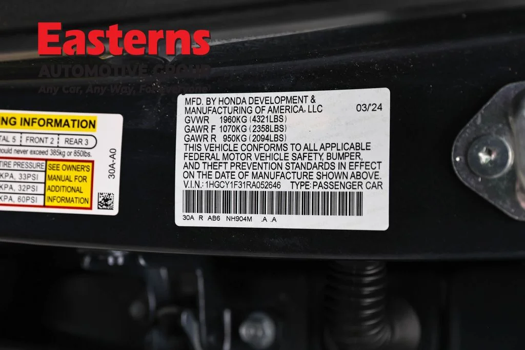 Used 2024 Gray Honda EX image 33