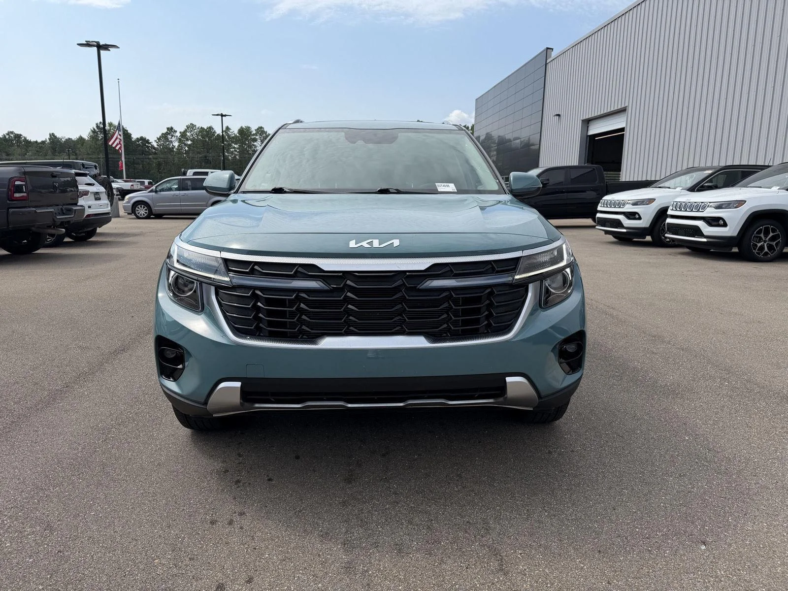 Used 2025 Pluton Blue Kia EX image 2