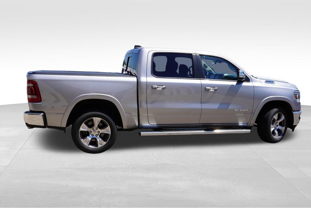 Used 2021 Billet Silver Metallic Clearcoat Ram Laramie image 4