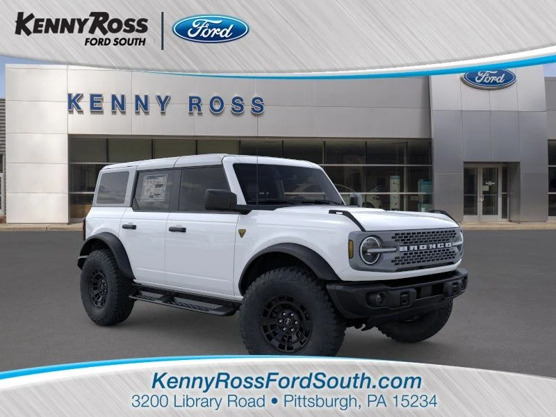 New 2026 White Ford Badlands image 1