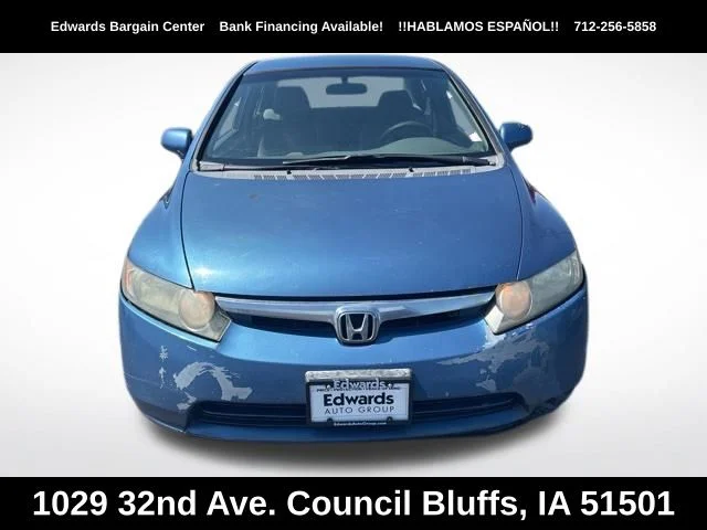 Used 2008 Honda Civic LX with VIN 1HGFA16578L093661 for sale in Council Bluffs, IA