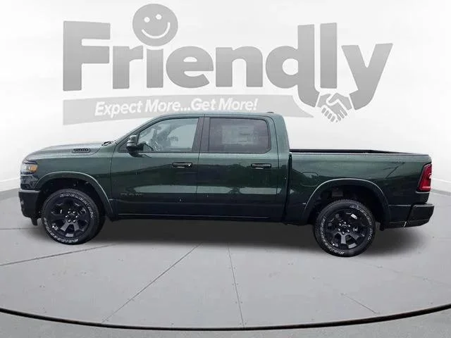 New 2026 Serrano-Green Metallic Exterior Paint RAM BIG HORN image 8