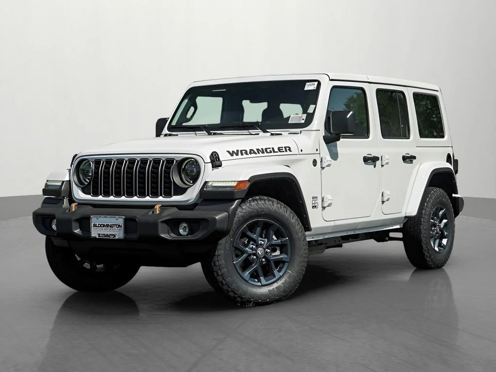 New 2026 Bright White Clearcoat Jeep 85th Anniversary Edition image 1