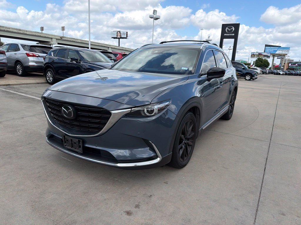 Used 2022 Polymetal Gray Metallic Mazda Carbon Edition image 7