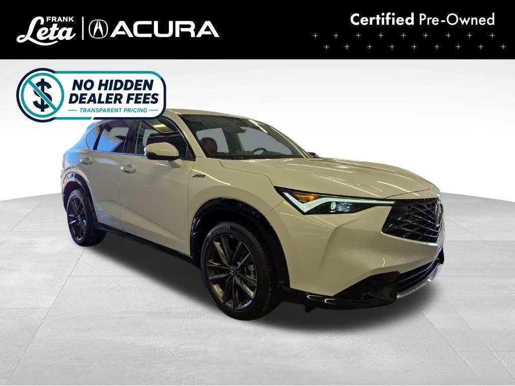Certified Used 2025 Platinum White Pearl Acura  image 7
