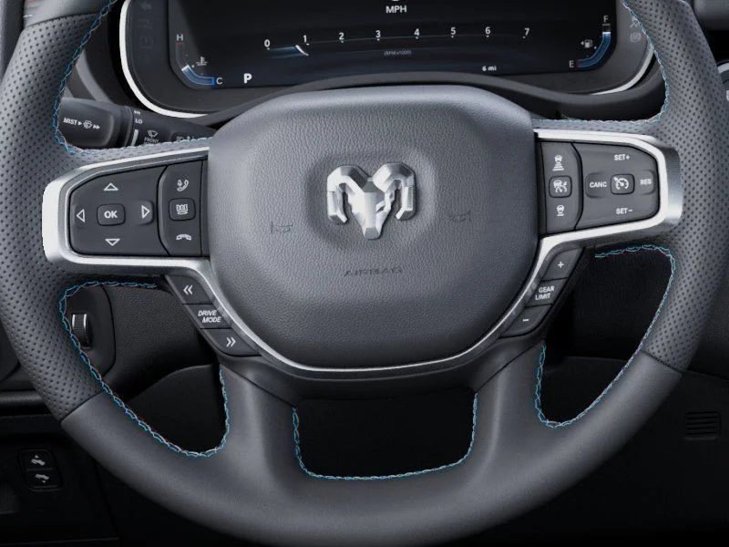 New 2026 Bright White Clear-Coat Exterior Paint RAM Laramie image 21