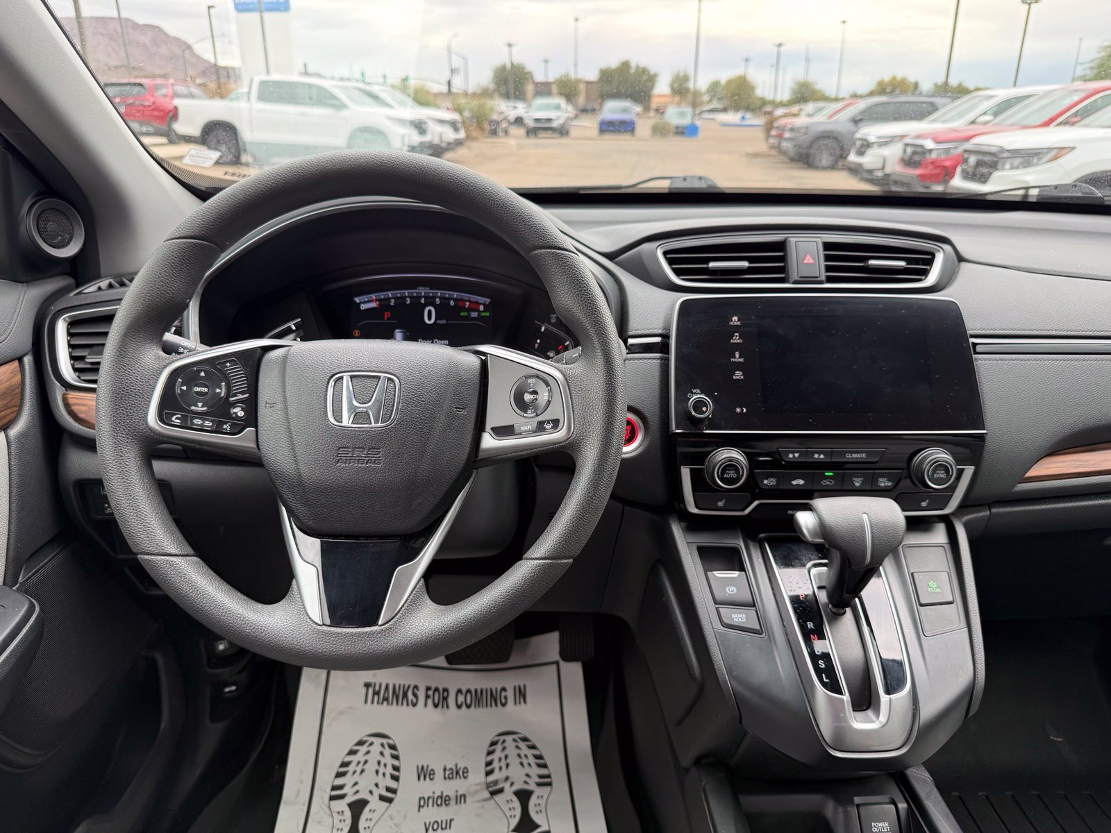 Used 2018 Obsidian Blue Pearl Honda EX image 17