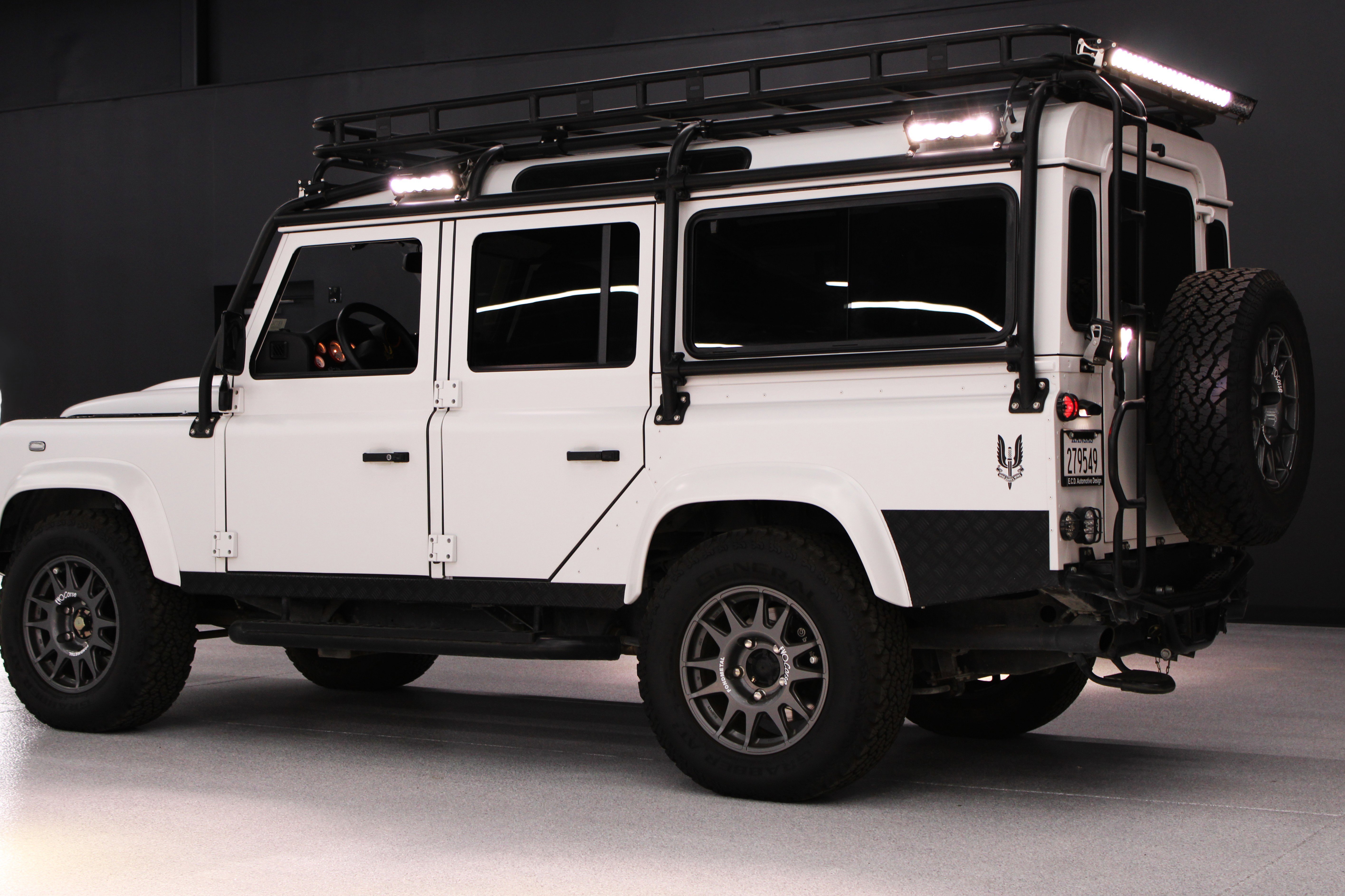 Used 1986 Lamborghini White Land Rover ECD Auto Design image 32